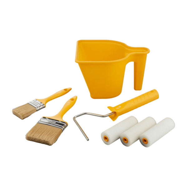Bild 3 von DECO CRAFT Farbbecher mit Pinselset