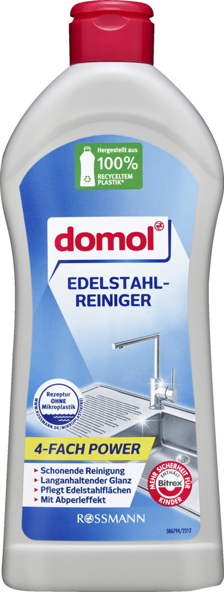 Bild 1 von domol Edelstahl-Reiniger
