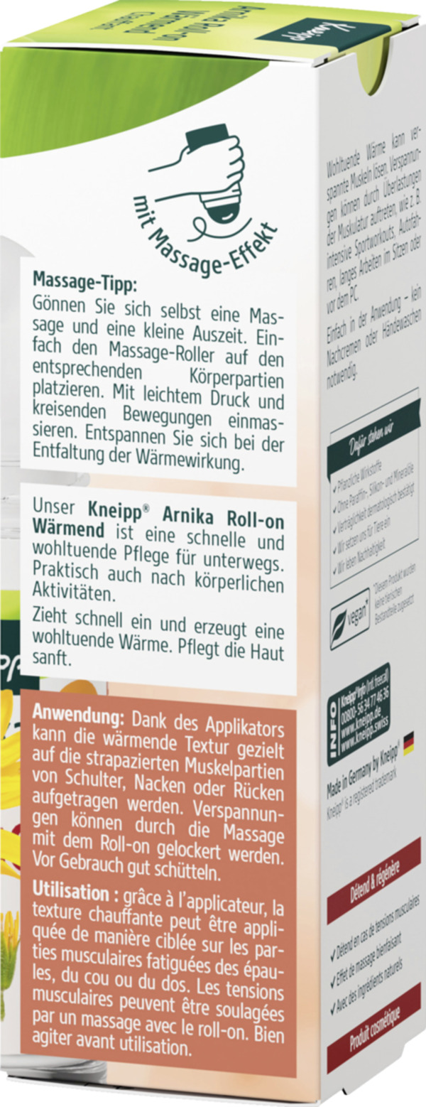 Bild 2 von Kneipp Arnika Roll-on wärmend