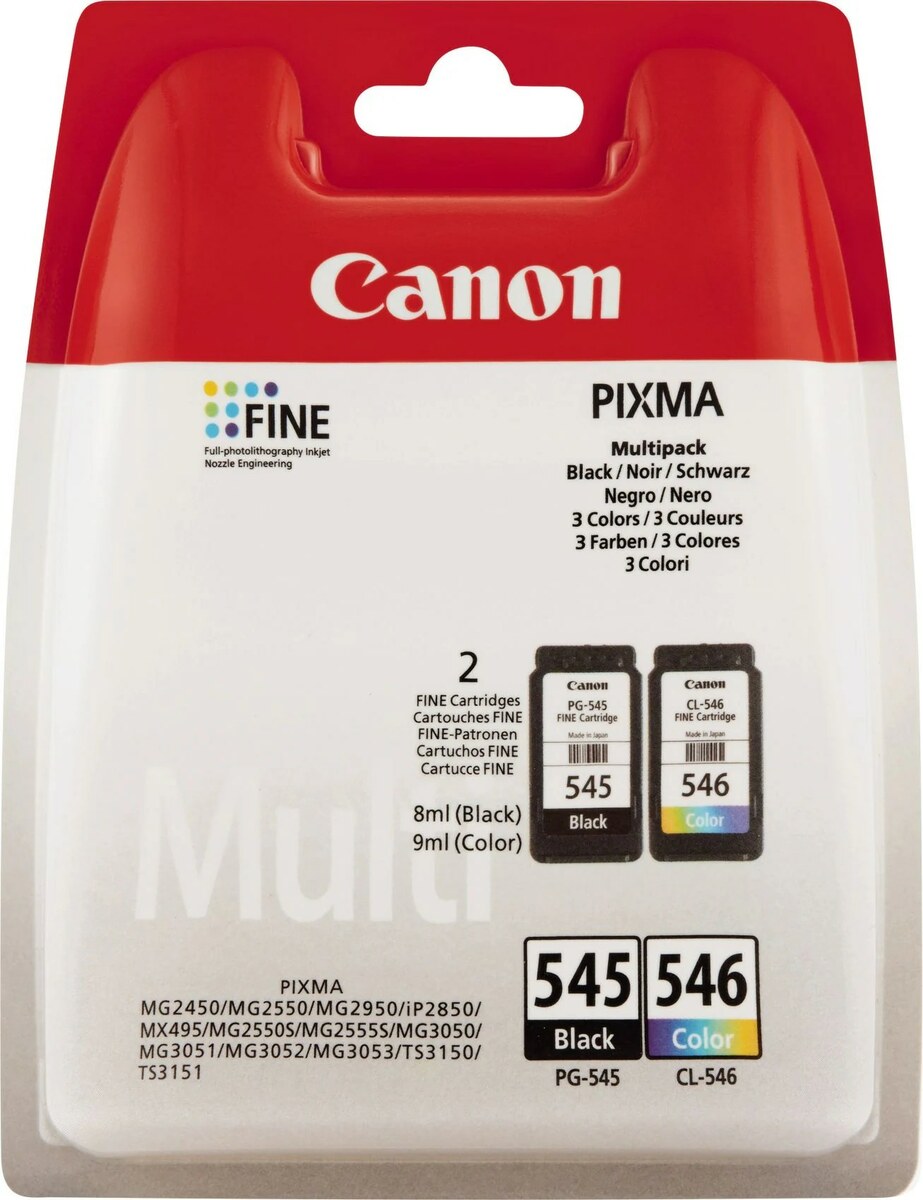 Bild 1 von Canon Druckerpatrone/Toner - Canon PG 545 / CL 546 Mulitpack - versch. Ausführungen