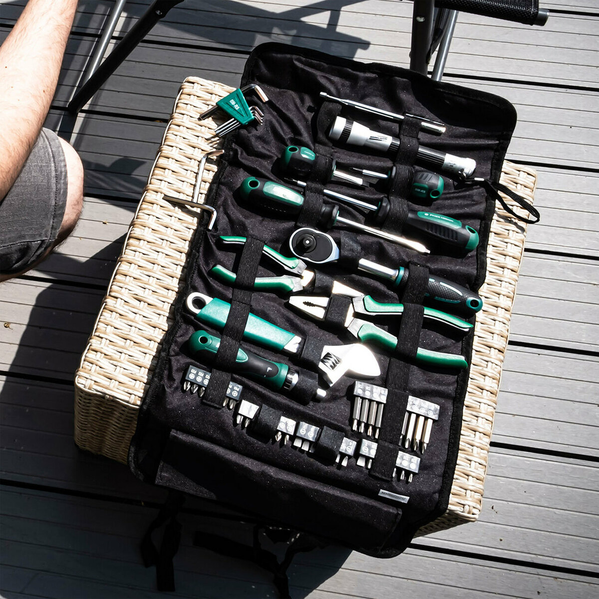 Bild 2 von Brüder Mannesmann 
                                            Werkzeug-Rolltasche