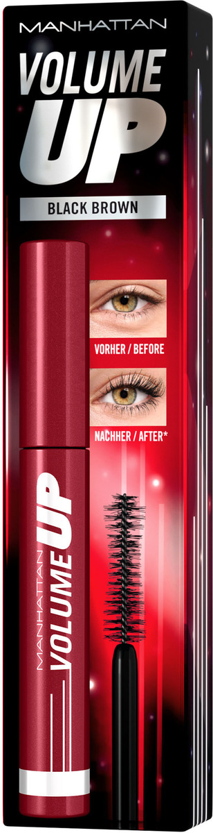 Bild 1 von Manhattan Volume Up Mascara 02 Black Brown