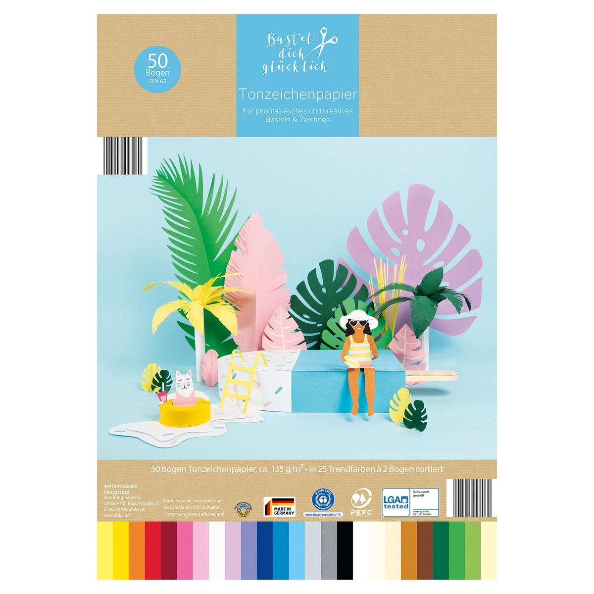 Bild 1 von BASTEL' DICH GLÜCKLICH Bastelpapier