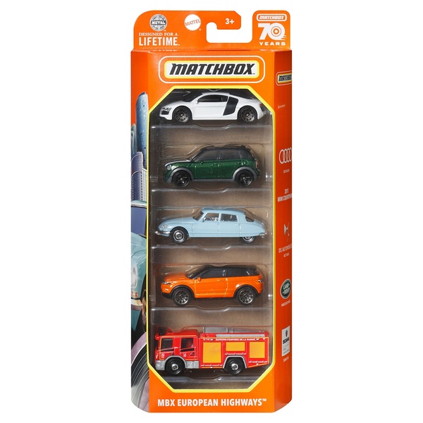 Bild 4 von MATCHBOX Spielzeugautos, 5er-Set