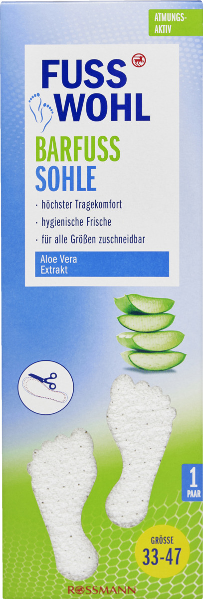 Bild 1 von FUSSWOHL Barfuss Sohle Größe 33-47