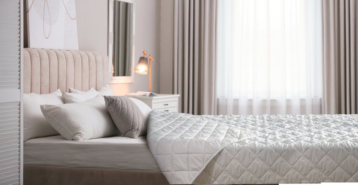 Bild 1 von Dekor Sommersteppbett -versch. Ausführungen -weiß