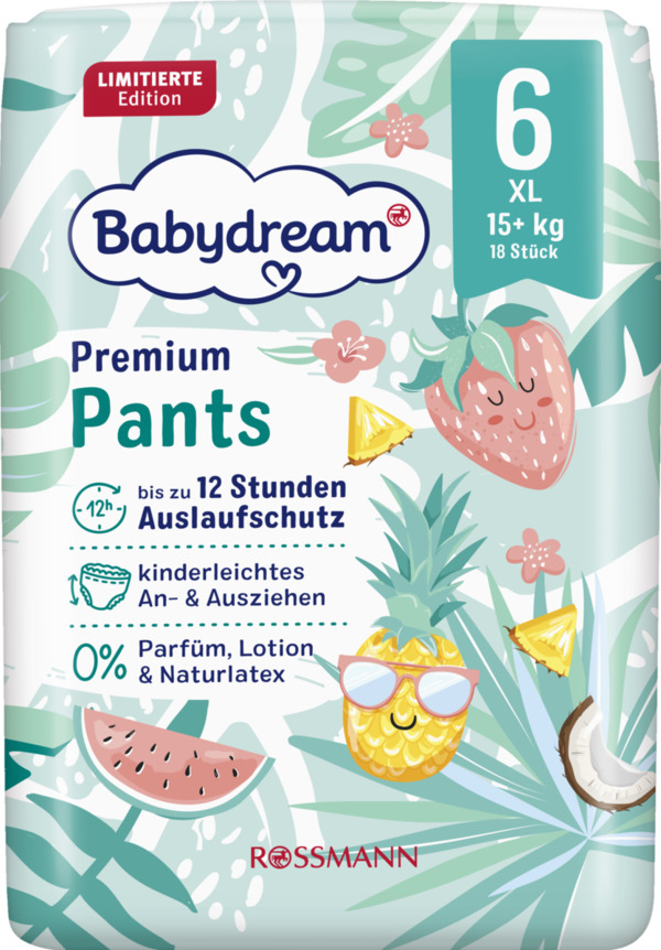 Bild 1 von Babydream Babydream premium Pants Gr. 6 XL, 18 Stück,15+ kg