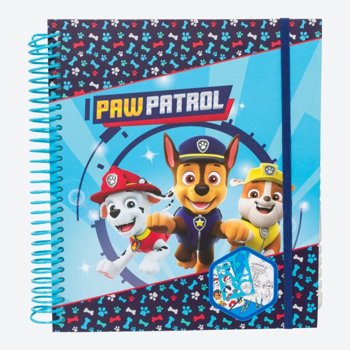 Bild 1 von Paw Patrol Schablonen- und Mal-Set, 49-teilig, ca. 26x24x3cm