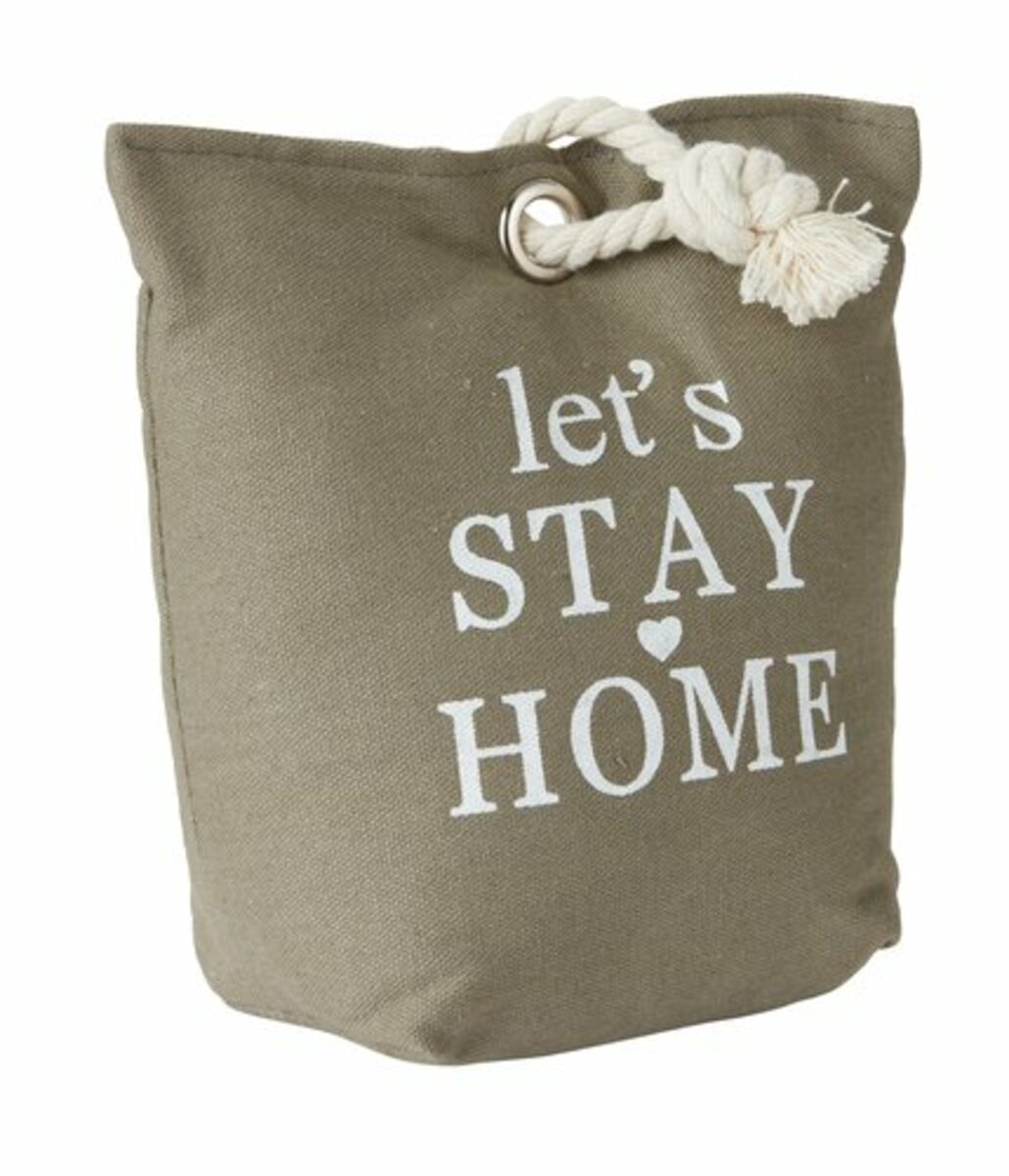 Bild 1 von Türstopper EIGIL B20xL10xH20cm Segeltuch grau