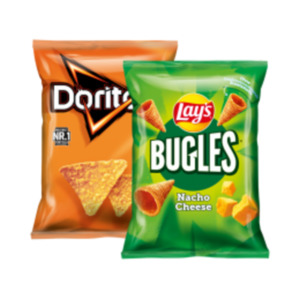 Lay's Bugles oder Doritos