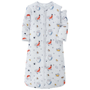 Baby Winter-Schlafsack mit abnehmbaren Ärmeln