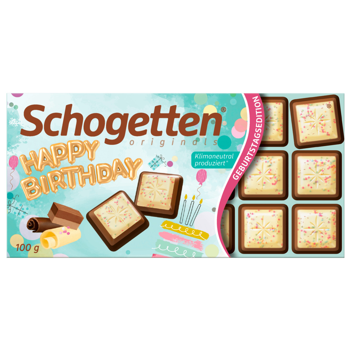 Bild 1 von Schogetten Happy Birthday Geburtstagsedition 100g