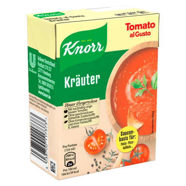 Bild 1 von Knorr Tomato al Gusto