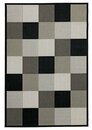 Bild 1 von Teppich RIPS 130x193 schwarz/beige