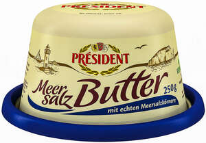 PRÉSIDENT Meersalz-Butter
