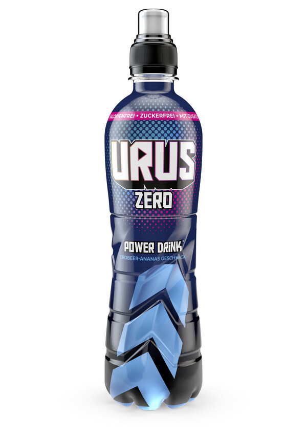 Bild 1 von Urus Erdbeer Ananas Zero 0,5L