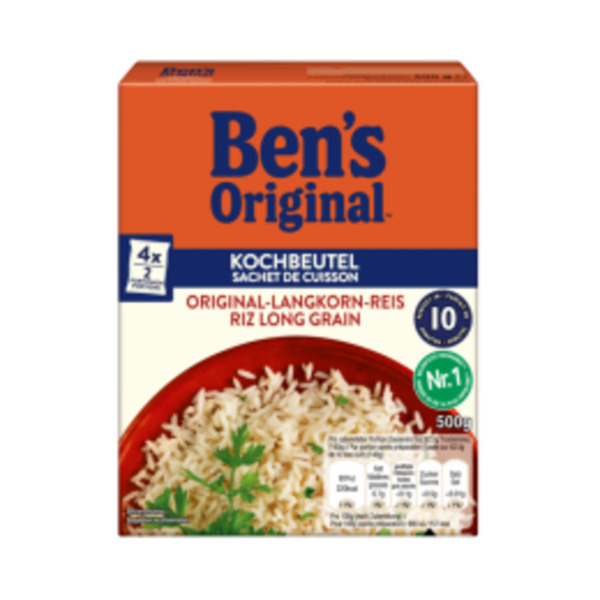Bild 1 von Ben's Original Reis lose oder im Kochbeutel