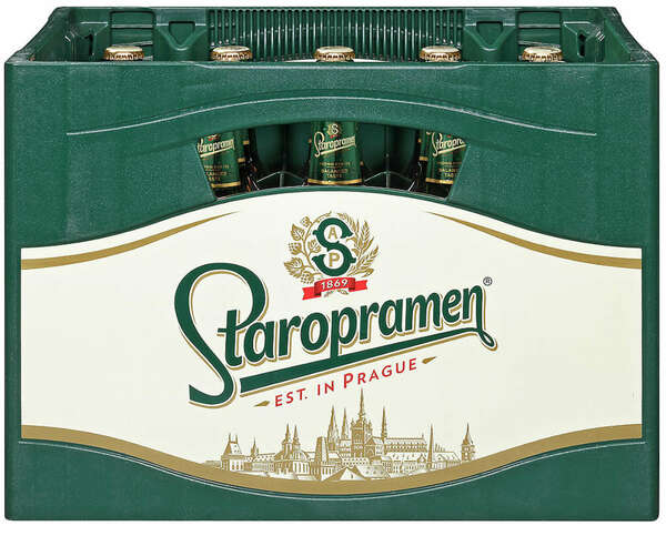 Bild 1 von STAROPRAMEN Prager Premium-Bier