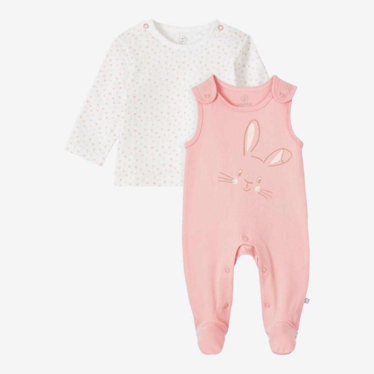 Bild 1 von Baby-Mädchen-Strampler-Set, 2-teilig