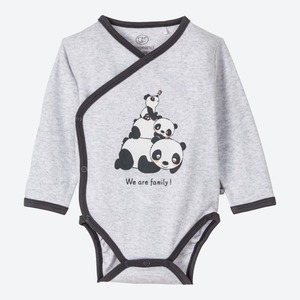 Baby-Body mit Panda-Frontaufdruck