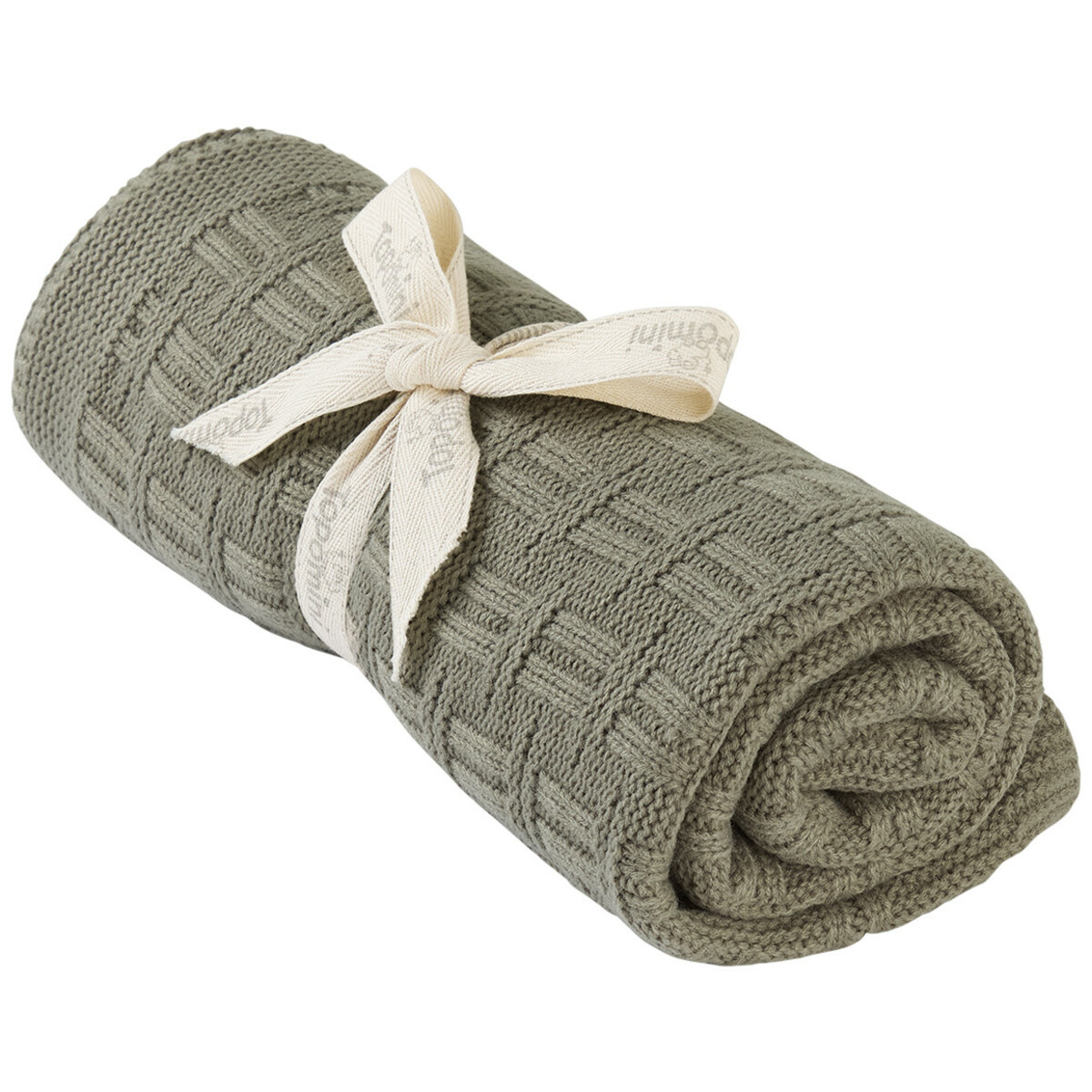 Bild 1 von Baby Strickdecke mit Strukturmuster