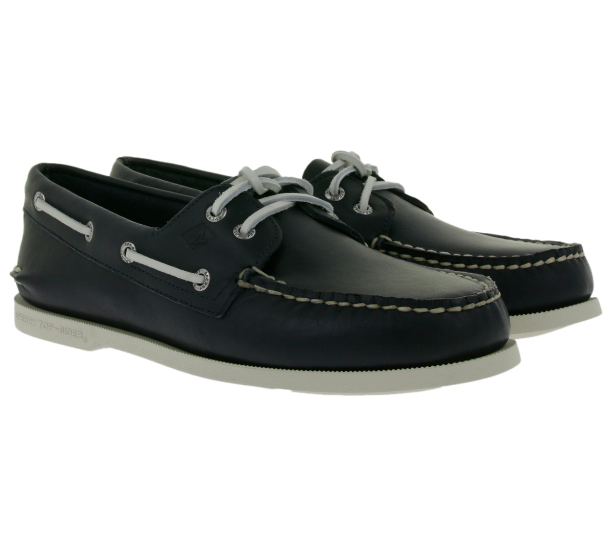 Sperry Herren A/O 2-eye Leather Bootsschuh - Klassischer Segelschuh