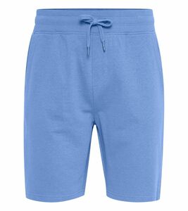 BLEND Darino Herren kurze Baumwoll-Hose nachhaltige Stoff-Shorts 20711244ME Blau