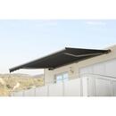 Bild 1 von Elektrische Kassetten-Markise H123, Vollkassette Volant 4,5x3m ~ Polyester Anthrazit