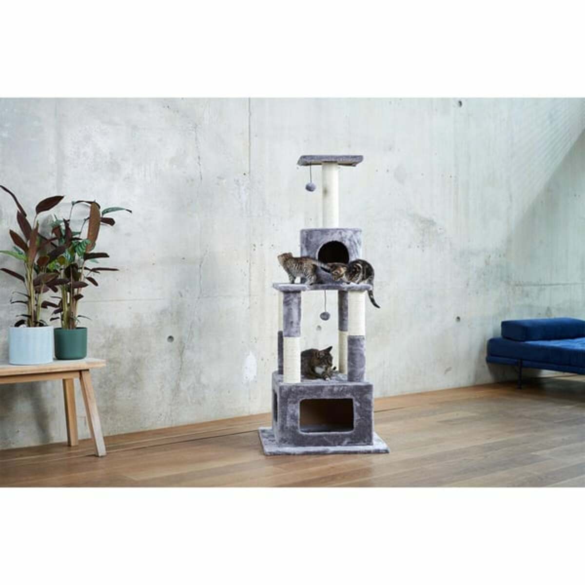 Bild 4 von ZooRoyal Kratzbaum Mia 146cm grau