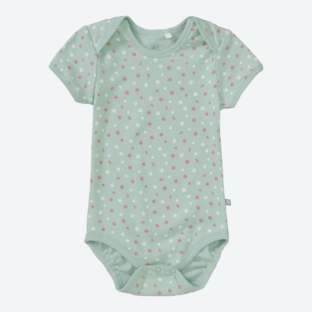 Bild 1 von Baby-Mädchen-Body mit Blumendesign