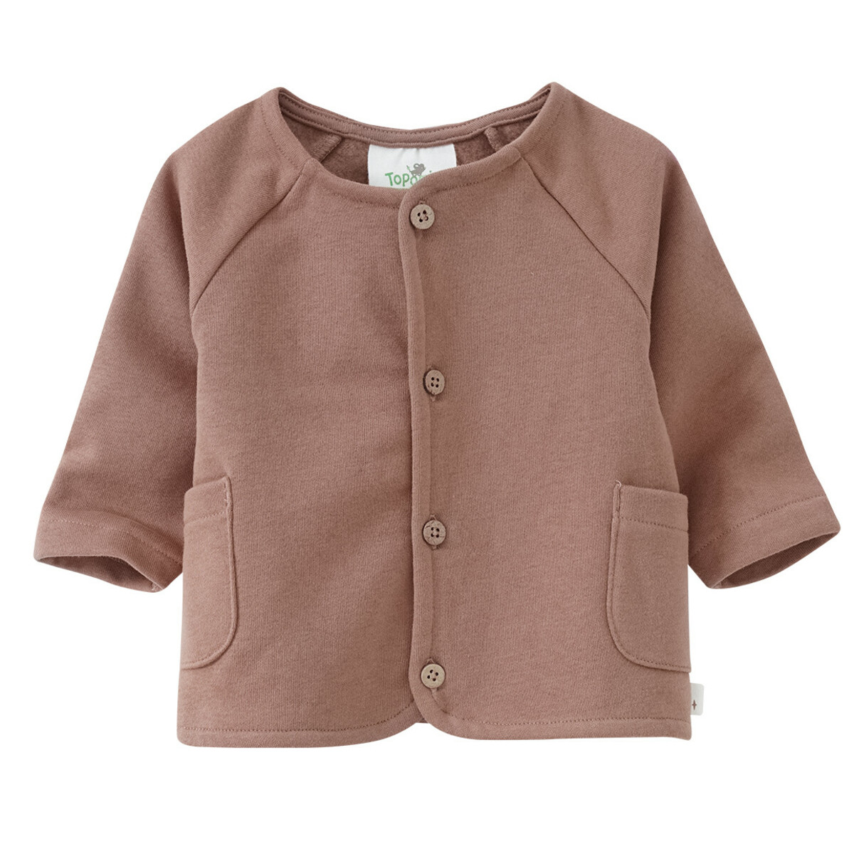 Bild 1 von Newborn Sweatjacke mit Knopfleiste