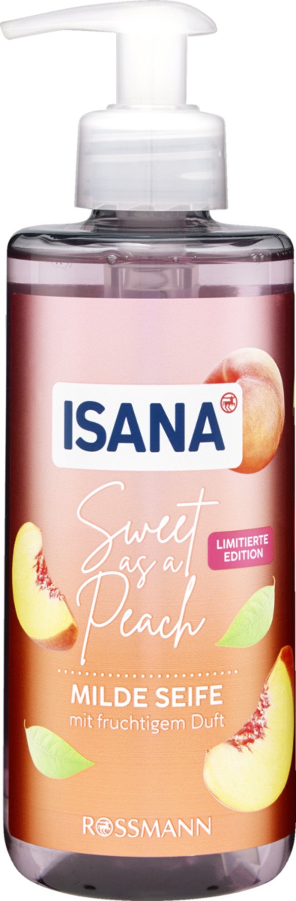 Bild 1 von ISANA Milde Seife Sweet as a Peach