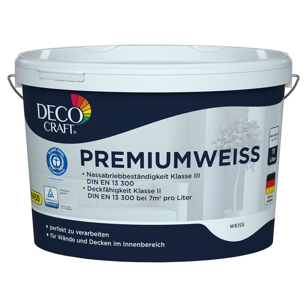 Bild 1 von DECO CRAFT Premiumweiß 11 l