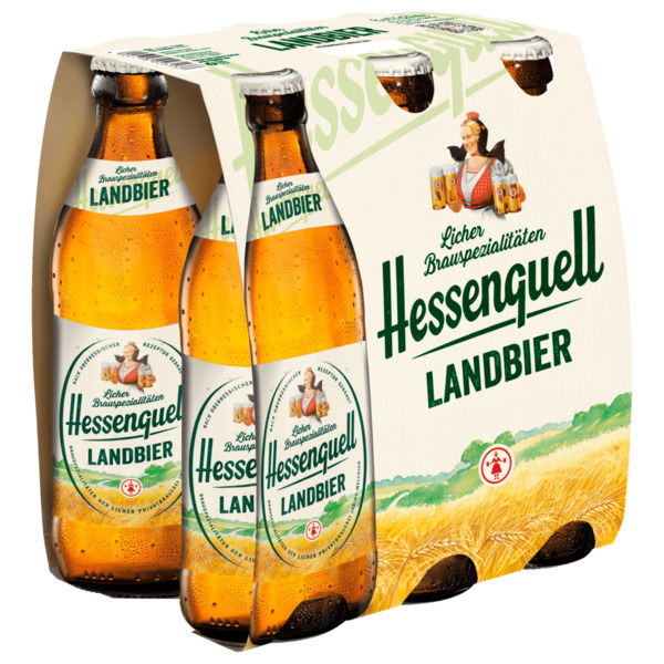 Bild 1 von Hessenquell Landbier 6x0,33l