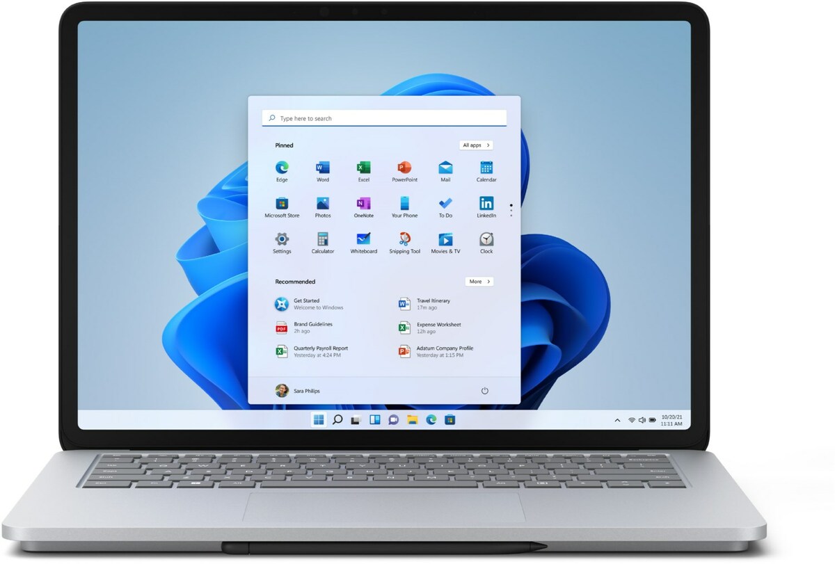 Bild 1 von Surface Laptop Studio (i7/512GB) 36,47 cm (14,36") Notebook platin