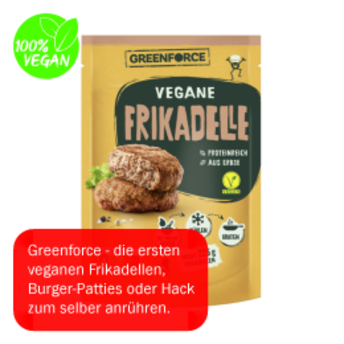 Bild 1 von Greenforce Easy to Mix Hack, Burger oder Frikadelle