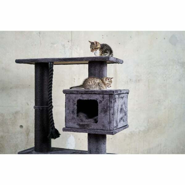 Bild 4 von ZooRoyal Kratzbaum Lucia anthrazit 113cm