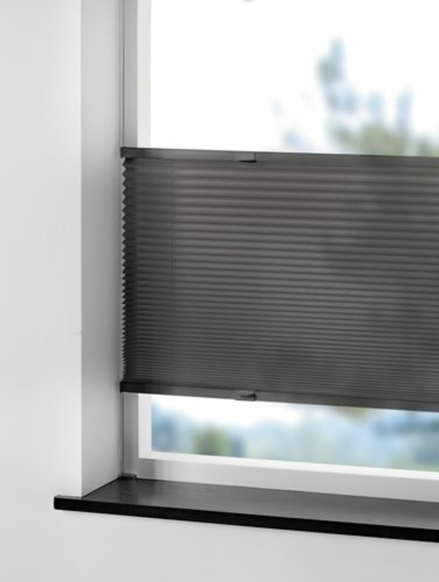 Bild 1 von Plissee HVEN 105x130cm grau up/down