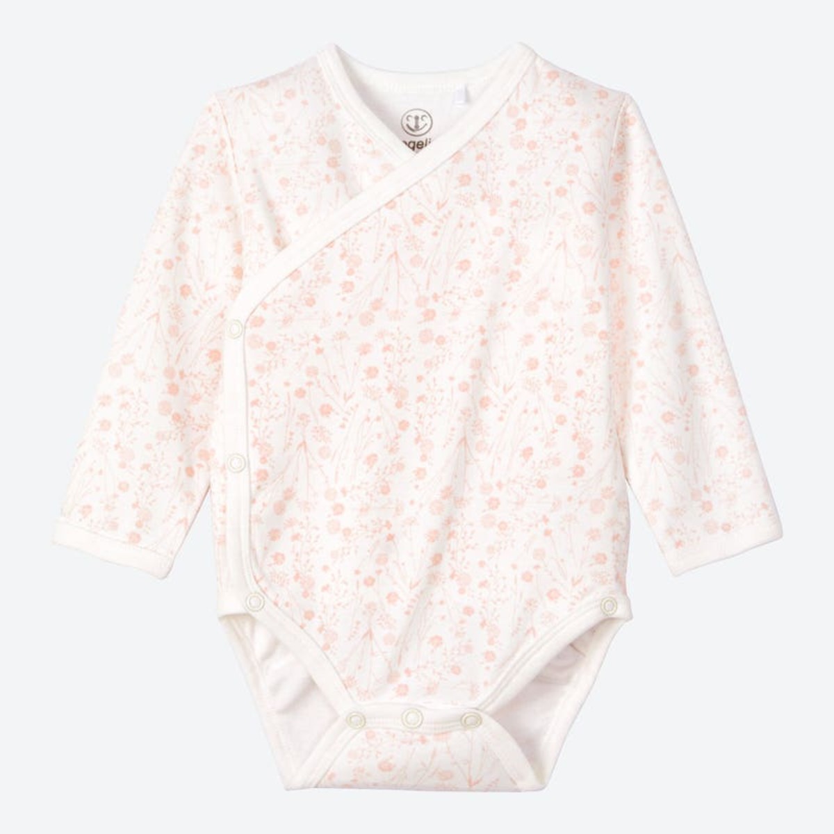 Bild 1 von Baby-Mädchen-Wickelbody mit Blümchen-Muster