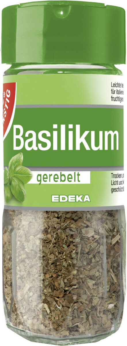 Bild 1 von Gut & Günstig Basilikum gerebelt 15G