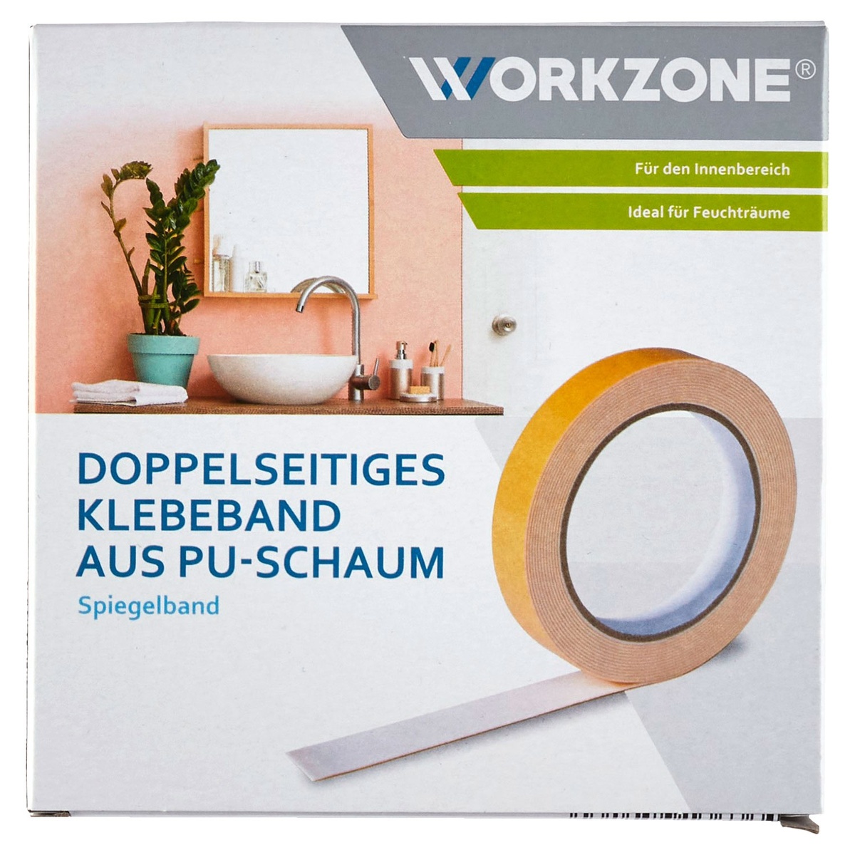 Bild 1 von WORKZONE Hochleistungsmontageklebeband  19 mm x 4 m