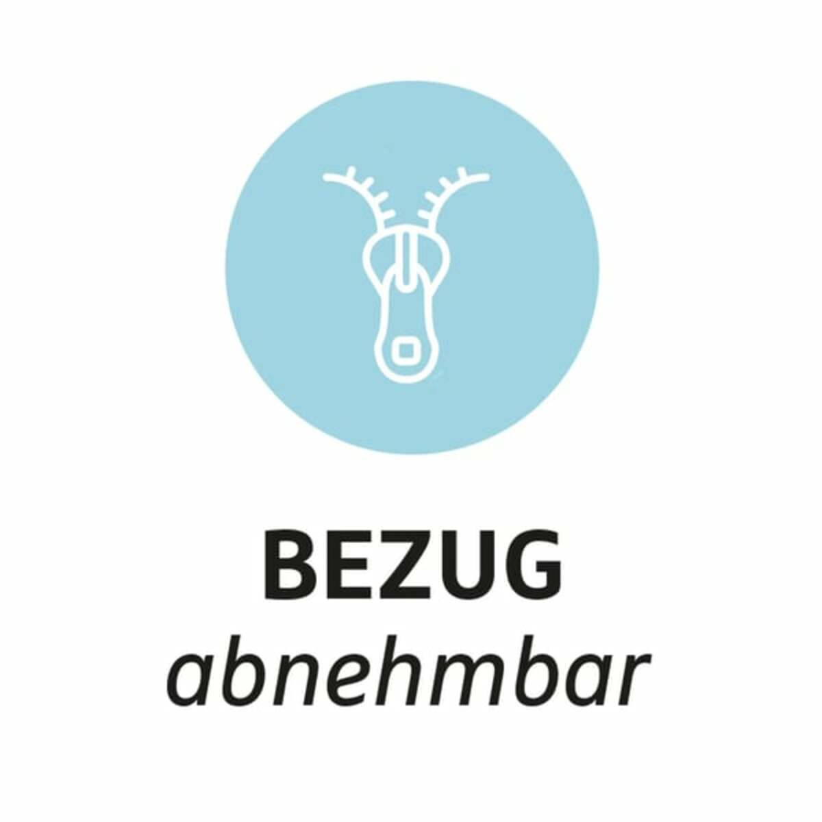 Bild 2 von ZooRoyal Haustierbett Fluffy Ø 58cm grau-meliert