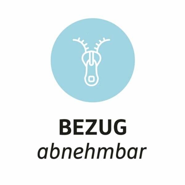 Bild 2 von ZooRoyal Haustierbett Fluffy Ø 58cm grau-meliert