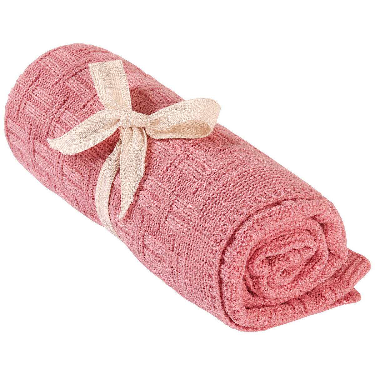 Bild 1 von Baby Strickdecke mit Strukturmuster