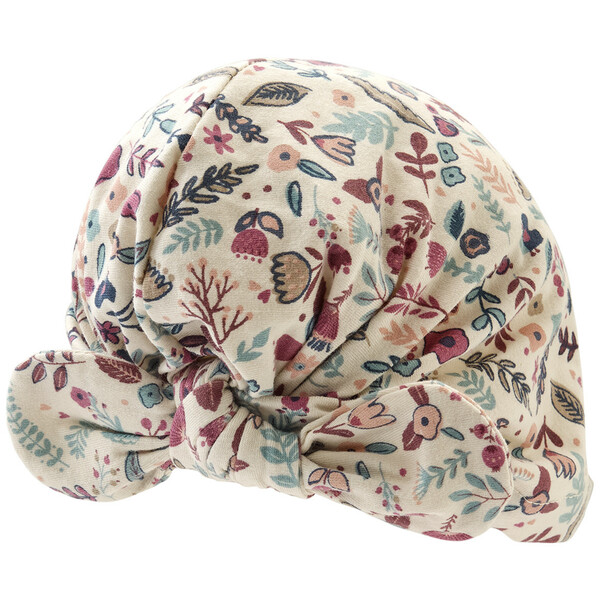 Bild 1 von Newborn Turban-Mütze mit Blümchen-Allover