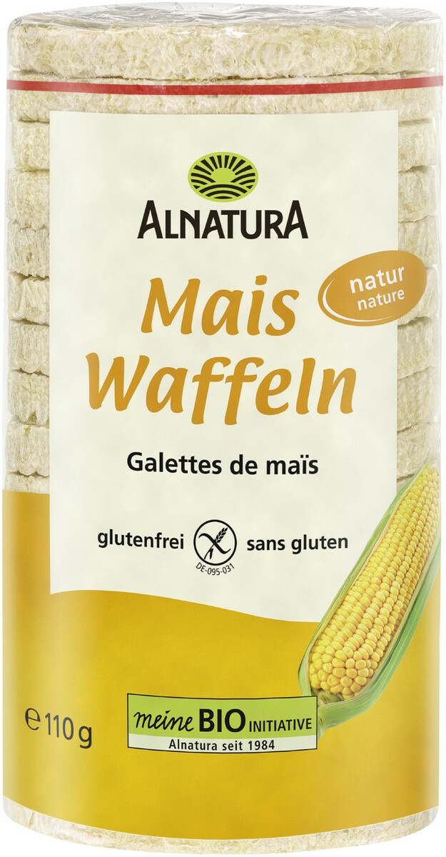 Bild 1 von Alnatura Bio Maiswaffel natur 110G