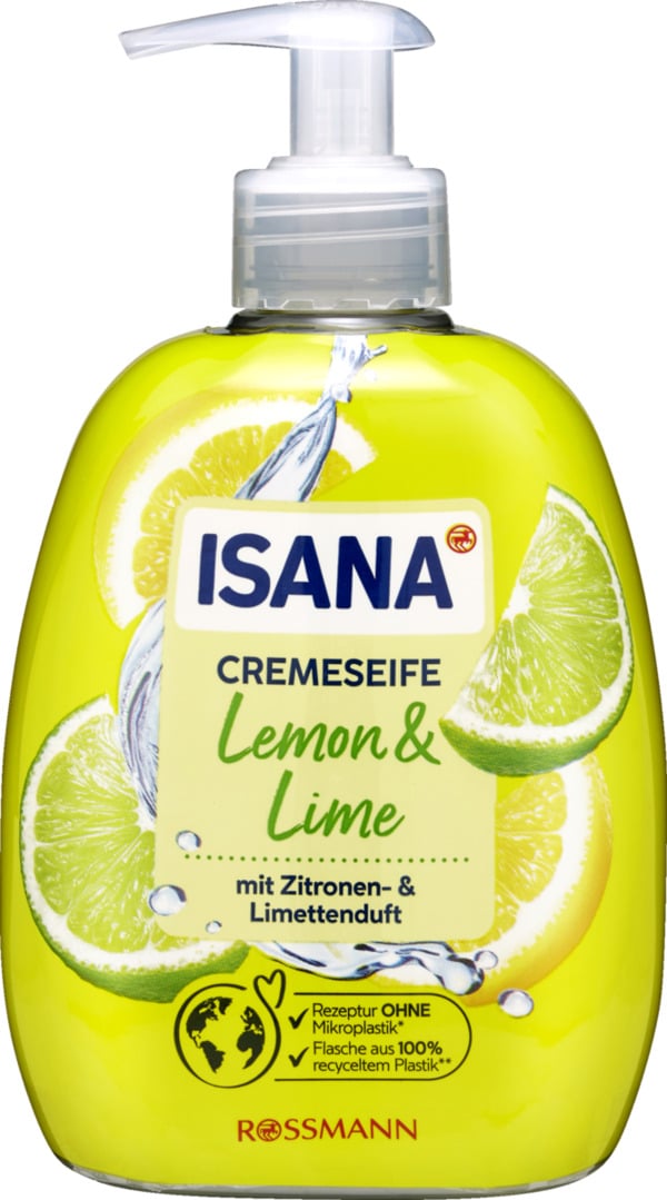 Bild 1 von ISANA Cremeseife Lemon & Lime