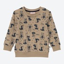 Bild 1 von Baby-Jungen-Sweatshirt mit Waldtier-Muster