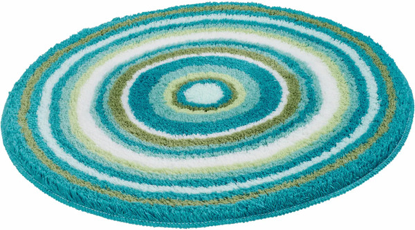 Kleine Wolke Badematte »Mandala«, Höhe ansehen! für 44,99 Badteppich, mm, 20 gestreift, Quelle rutschhemmend waschbar modernes von fußbodenheizungsgeeignet, Design, beschichtet, €