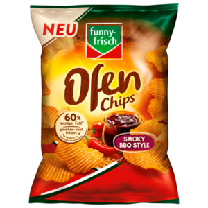 Funny-Frisch Ofenchips Smoky BBQ Style 125g